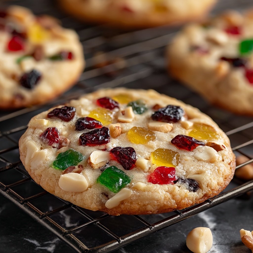 Old Fashioned Fruitcake Cookies Recipe - Recipe Image