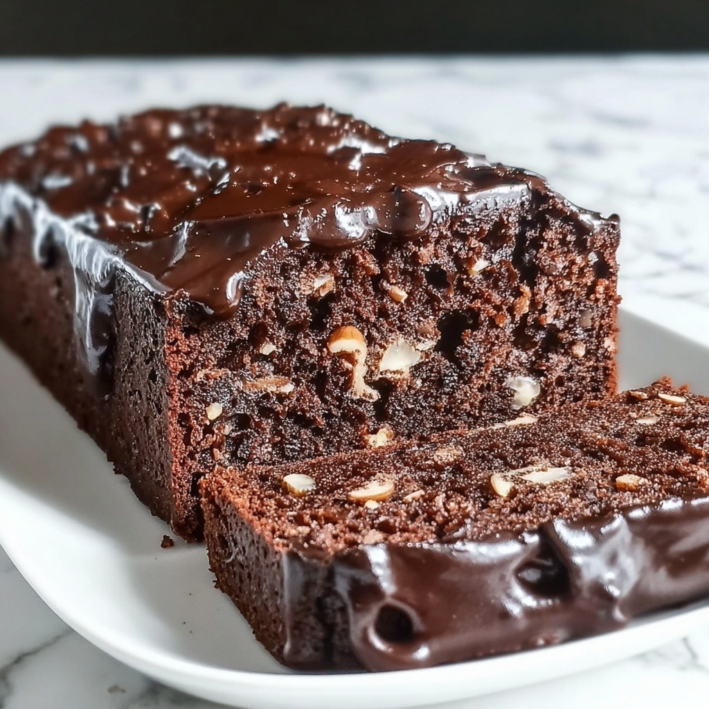 Hot Fudge Brownie Bread Recipe - Recipe Image