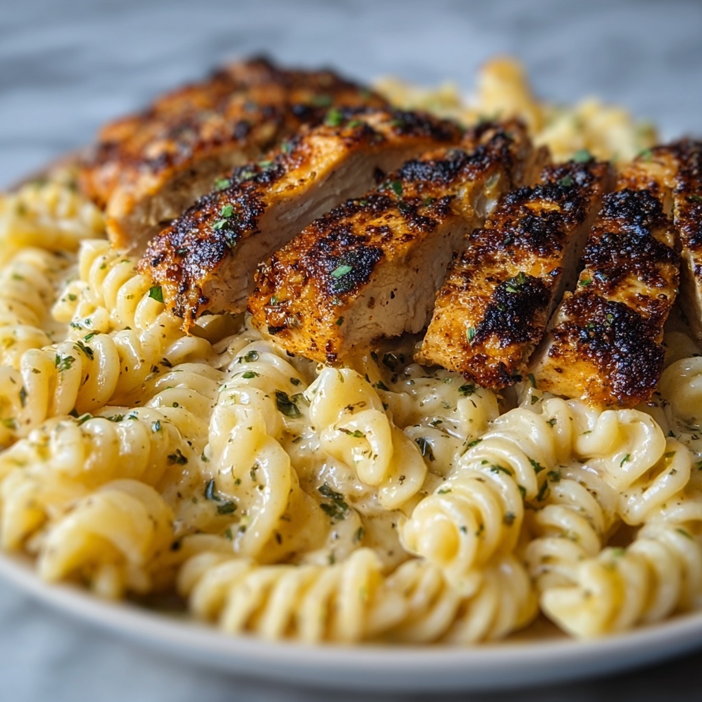 Spicy Cajun Honey Butter Chicken & Pasta Recipe - Recipe Image