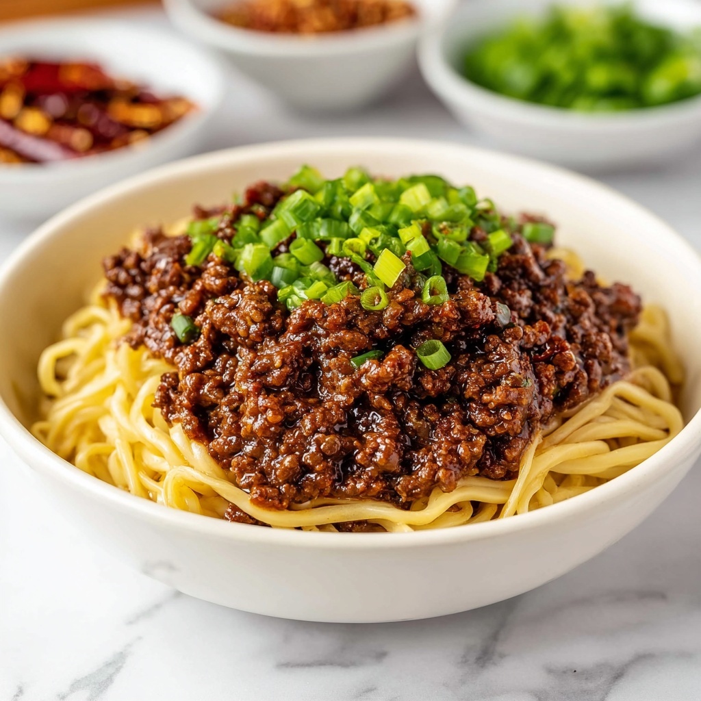 Mongolian Ground Beef and Noodles Recipe - Recipe Image
