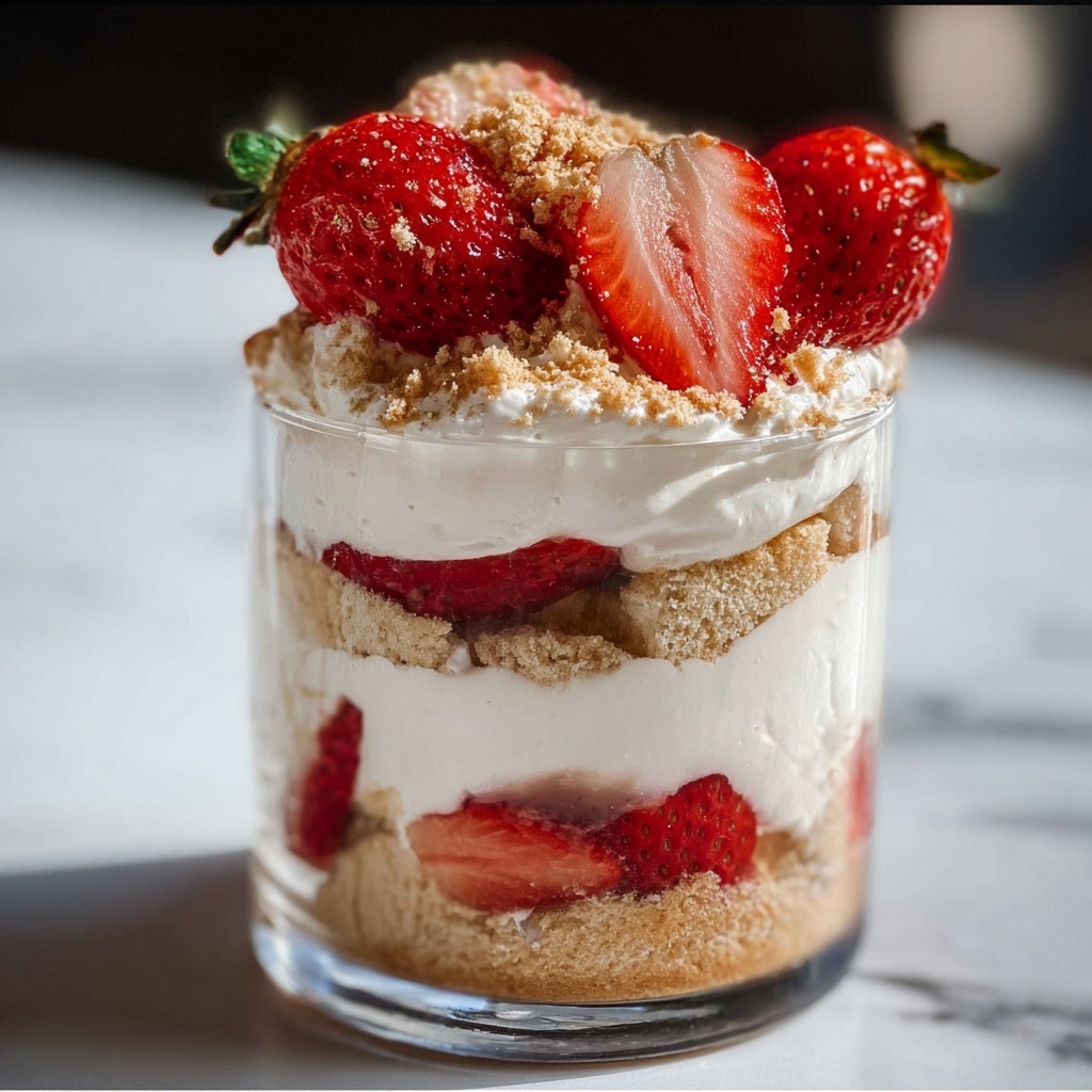 Strawberry Cheesecake Trifle Recipe - Recipe Image
