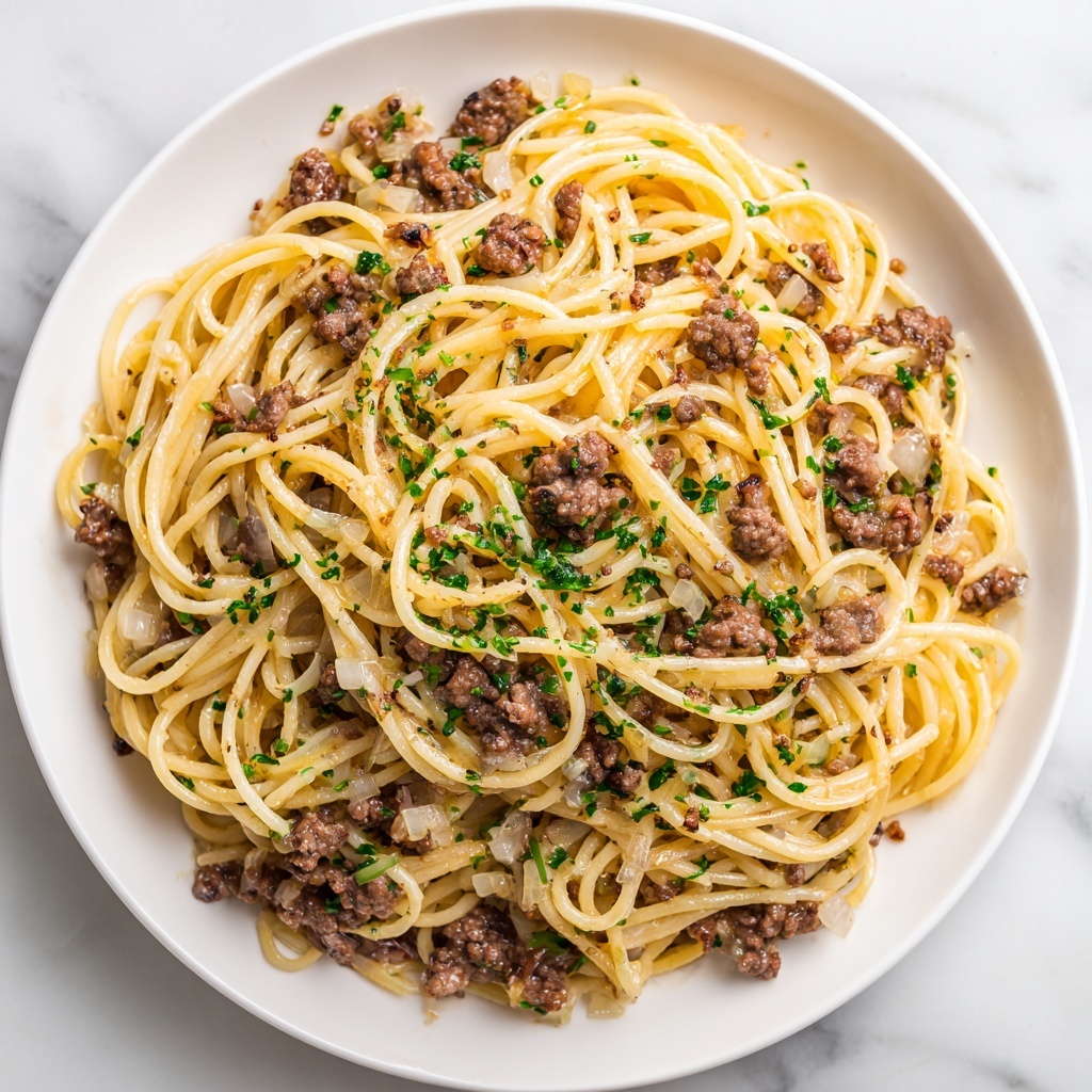 Philly Cheesesteak Pasta Recipe - Recipe Image