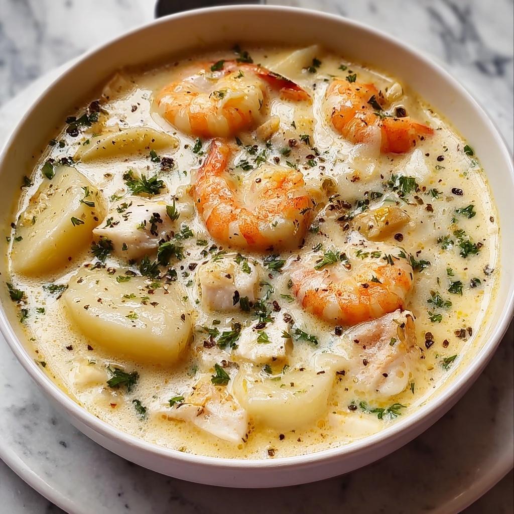 Nova Scotia Seafood Chowder Recipe - Recipe Image