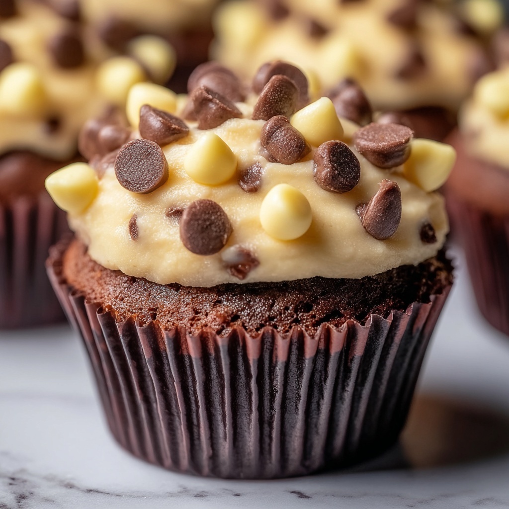 Brownie Batter Cookie Dough Cups Recipe - Recipe Image