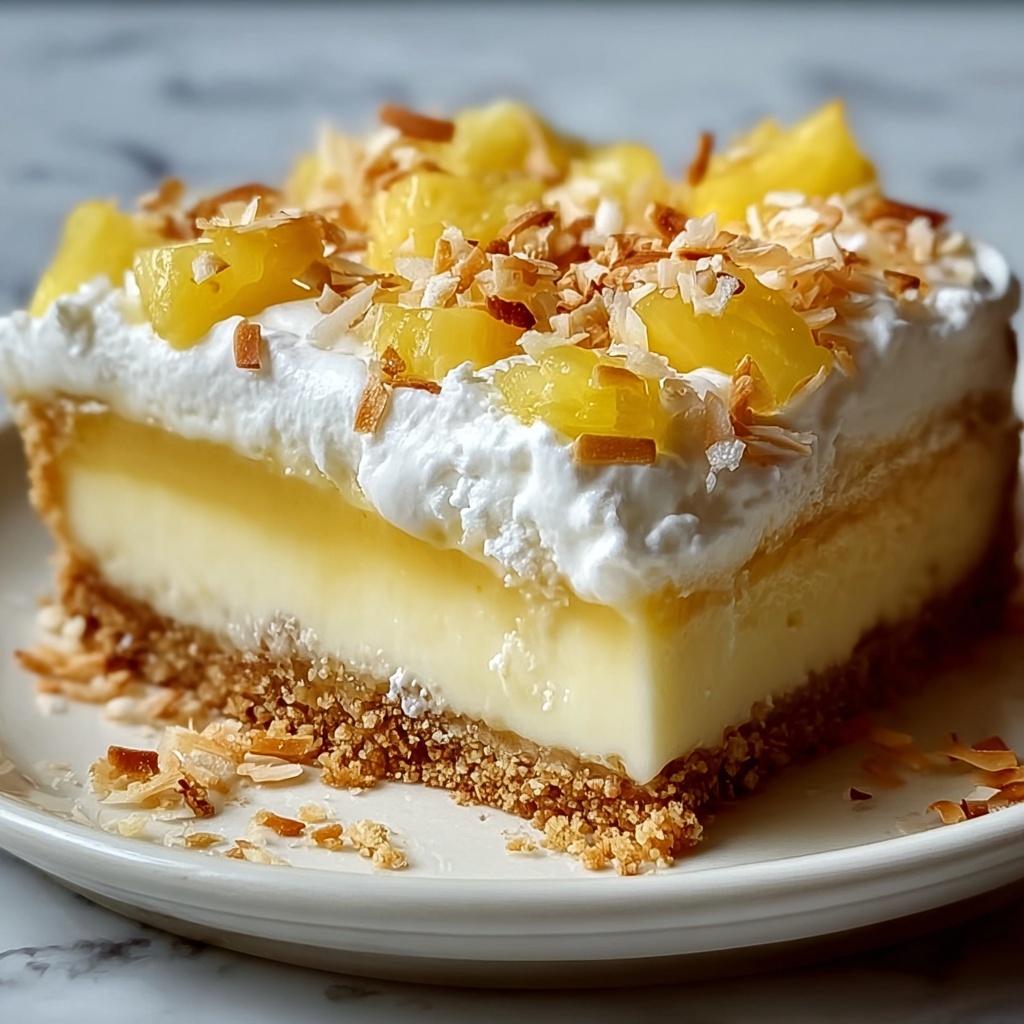 Pineapple Cream Cheese Pie Recipe - Recipe Image
