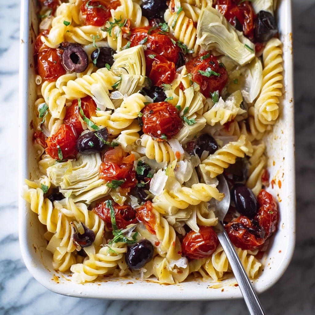 Baked Mediterranean Pasta Recipe - Recipe Image
