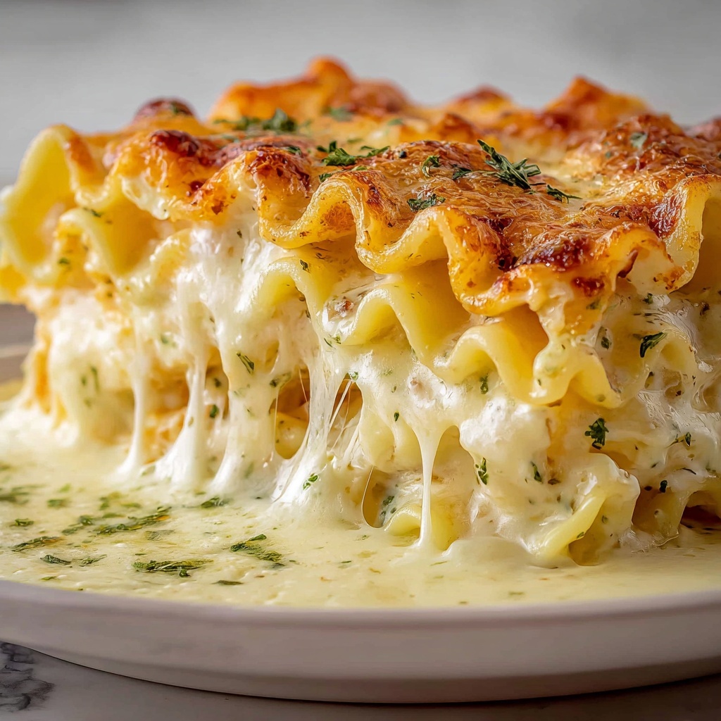 Shrimp and Crab Alfredo Lasagna Roll-Ups Recipe - Recipe Image