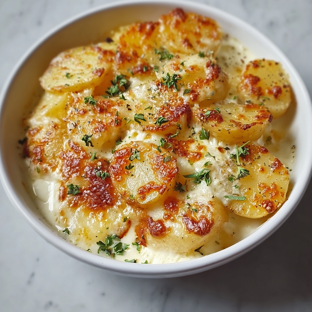 Creamy Delmonico Potatoes Recipe - Recipe Image