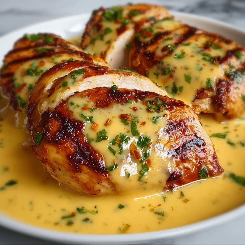 Mexican Chicken with Cheese Sauce Recipe - Recipe Image