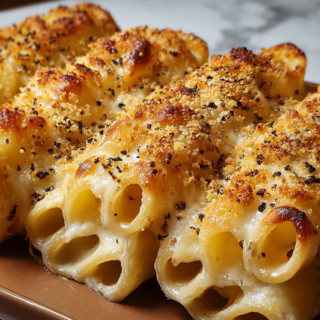 Mac and Cheese Breadsticks Recipe - Recipe Image
