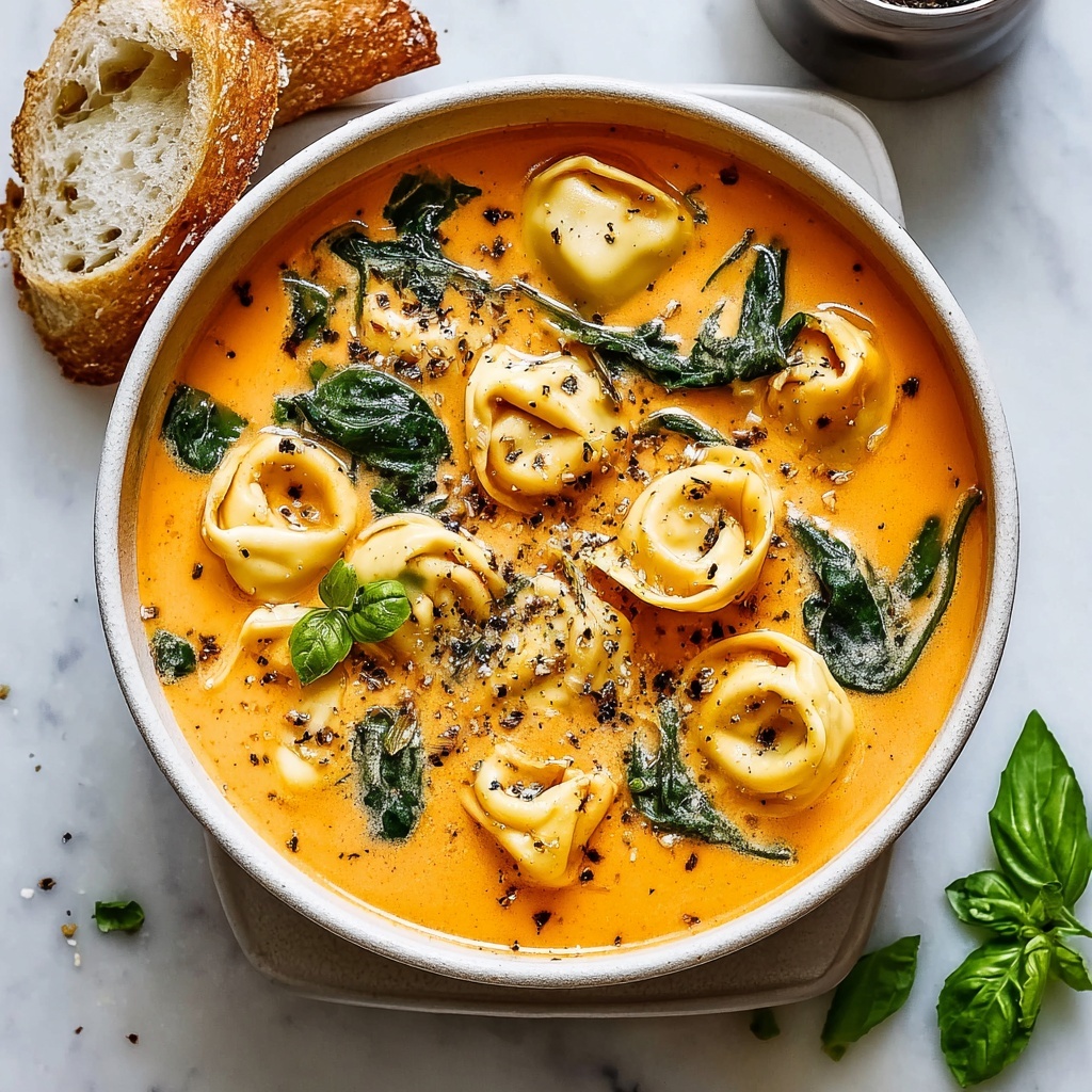 Creamy Tortellini Soup Recipe - Recipe Image