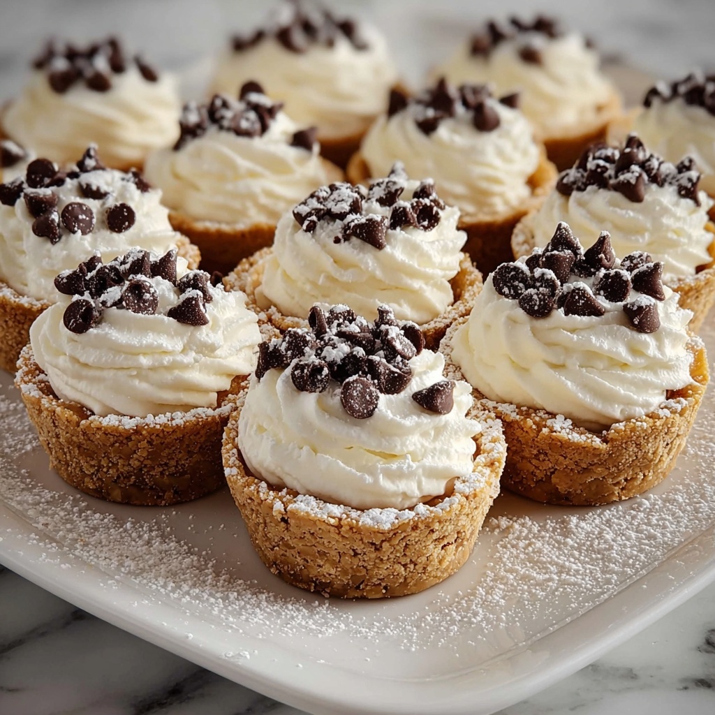 Cannoli Cookie Cups Recipe - Recipe Image