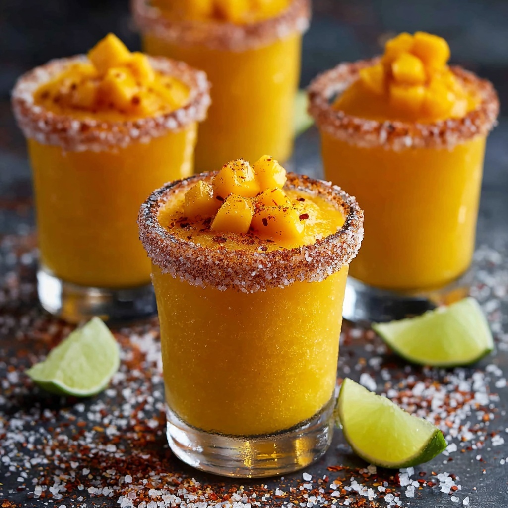 Chile Mango Mexican Candy Shots Recipe - Recipe Image
