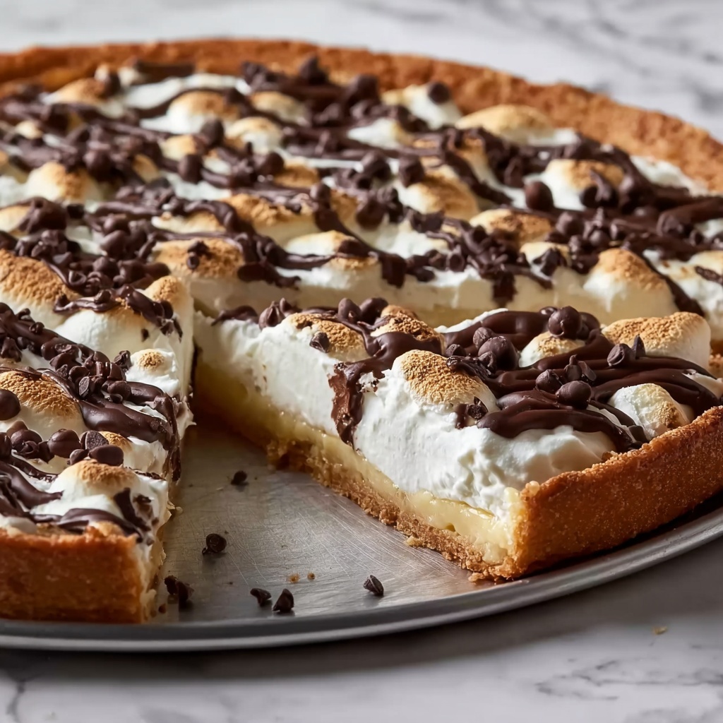 Deep Dish Cookie Dough Cheesecake Pizza Recipe - Recipe Image