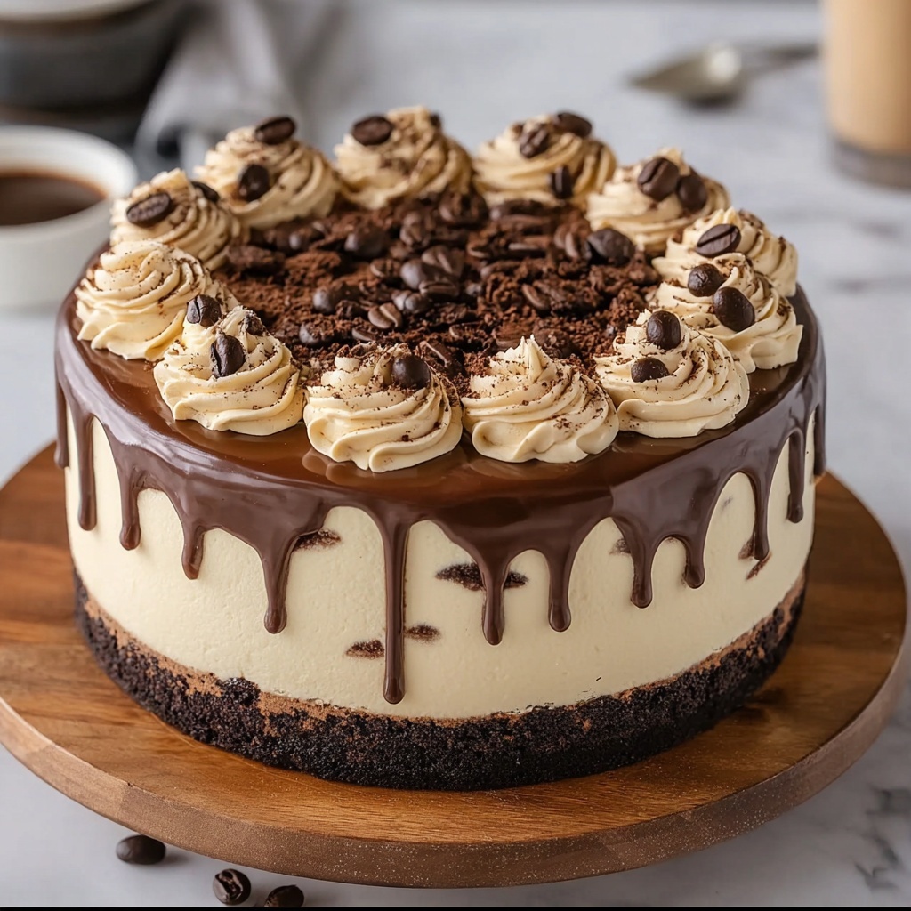 Coffee Ice Cream Cake Recipe - Recipe Image