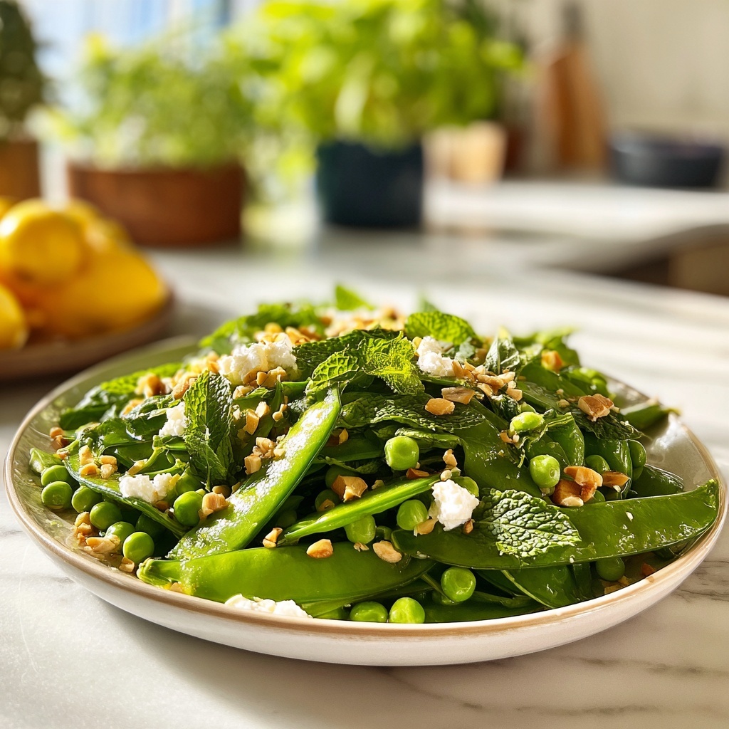 Refreshing Spring Pea and Mint Salad Recipe - Recipe Image