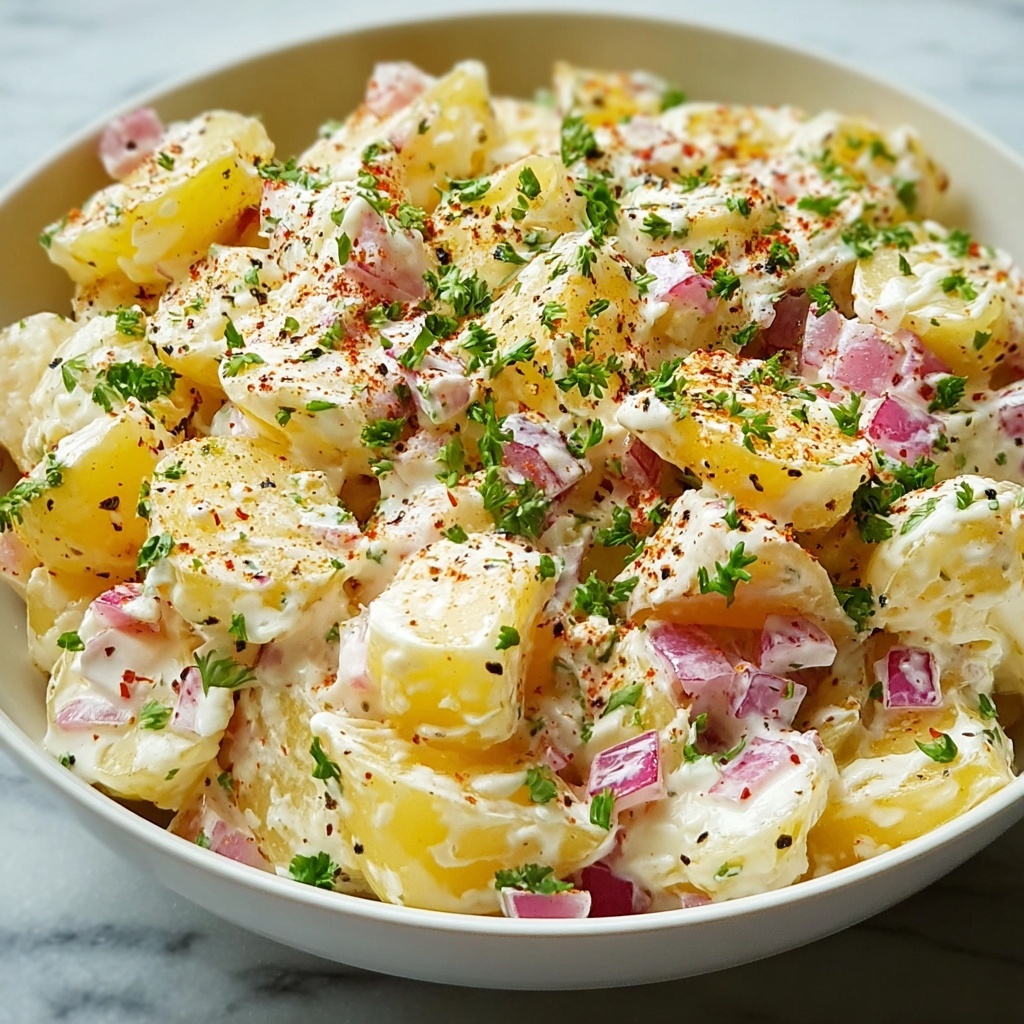 Smashed Potato Salad Recipe - Recipe Image