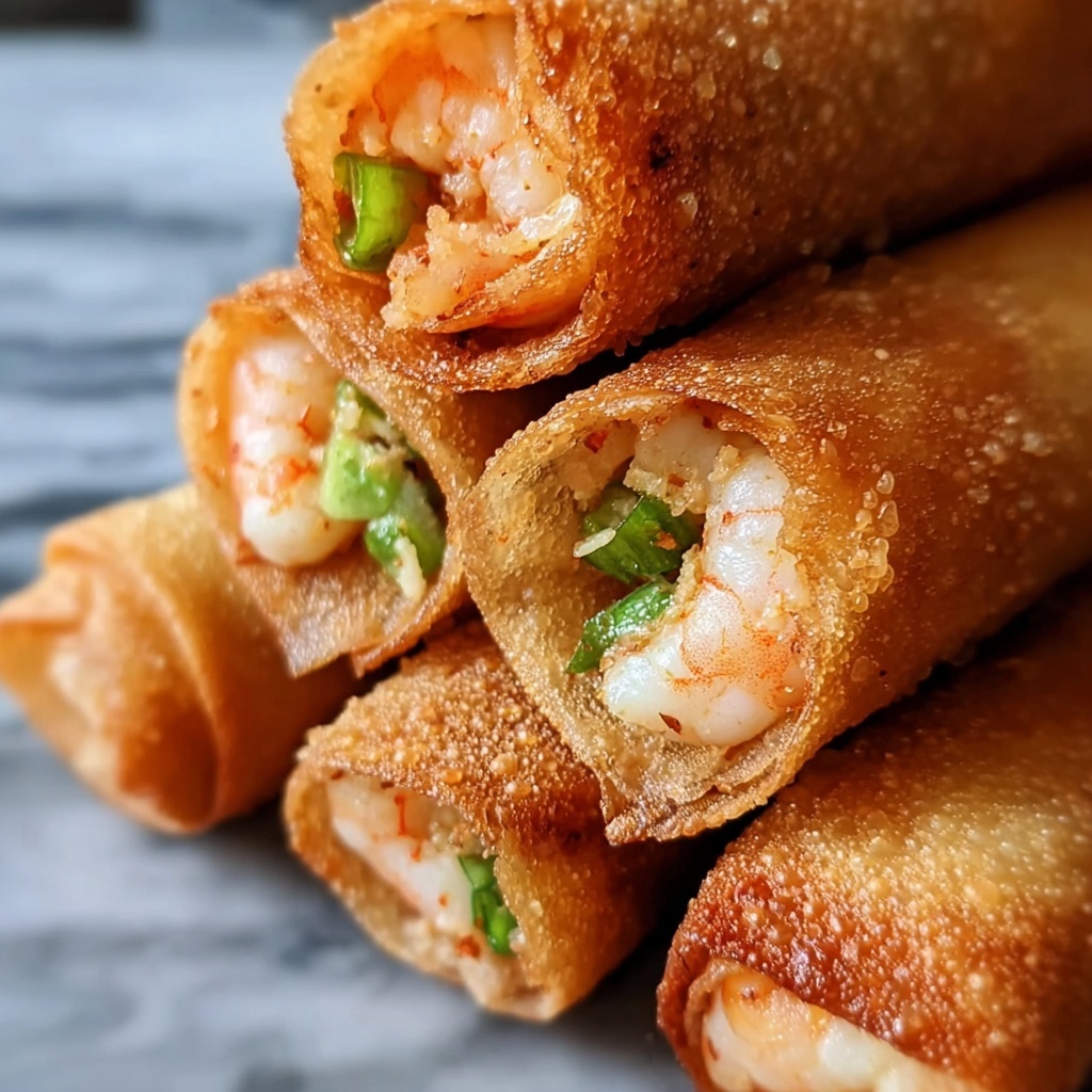 Shrimp Egg Rolls Recipe - Recipe Image