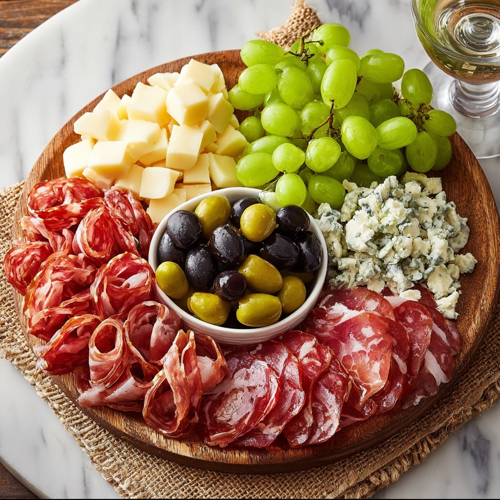 Grinch Charcuterie Board Recipe - Recipe Image
