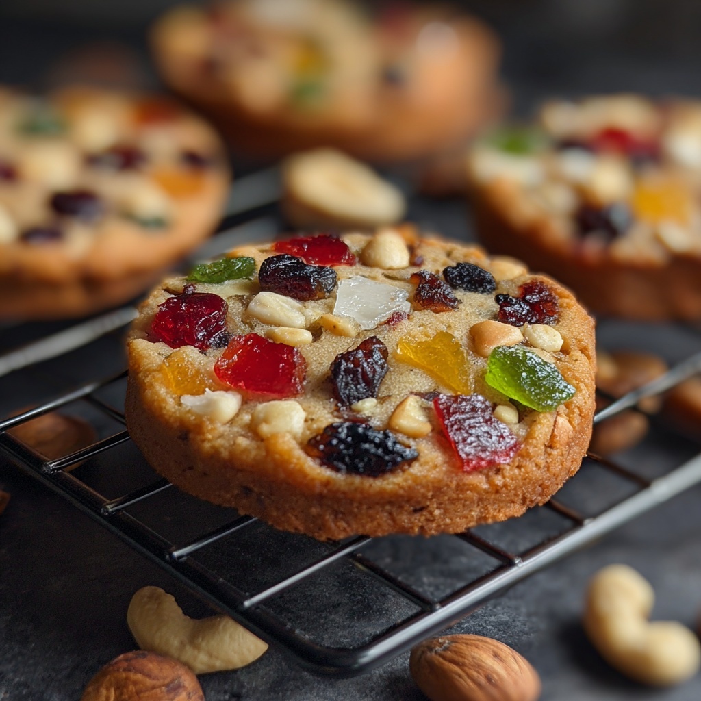 Old Fashioned Fruitcake Cookies Recipe - Recipe Image