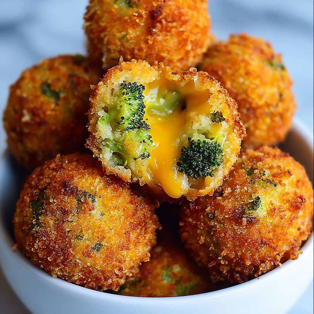 Broccoli Cheese Balls: A Delicious and Easy Healthy Snack Recipe - Recipe Image