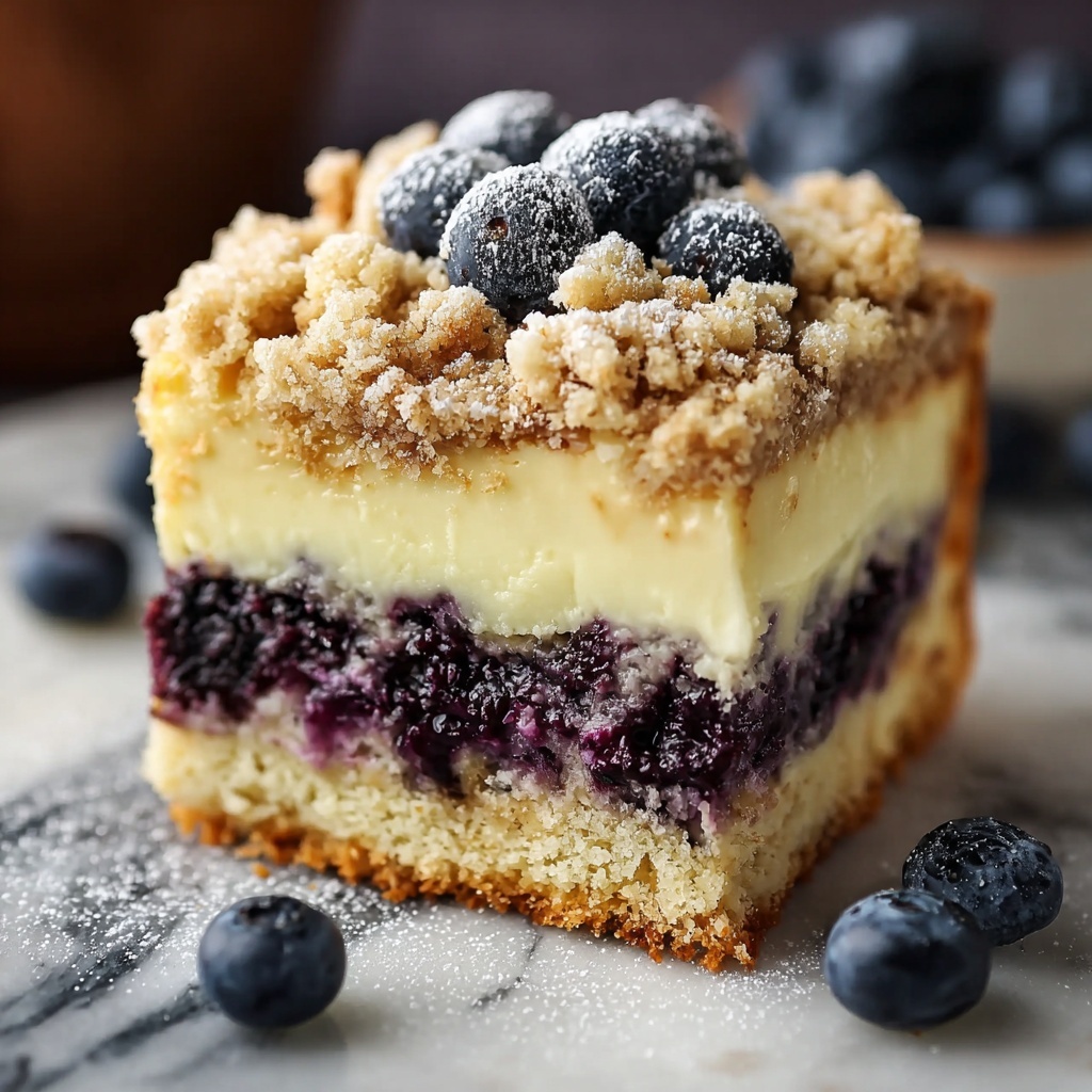 Blueberry Sour Cream Coffee Cake Recipe - Recipe Image