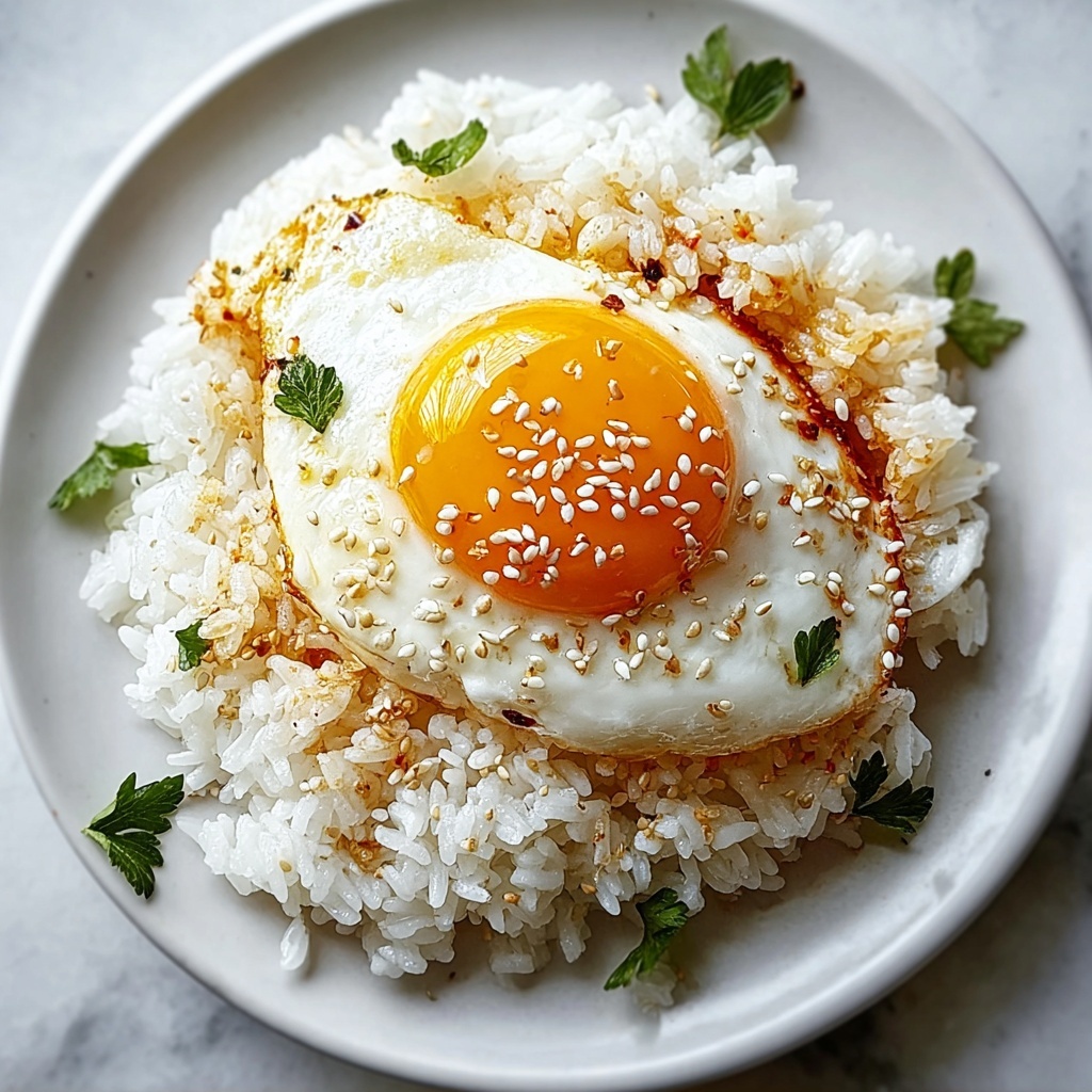 Easy Arroz Con Huevo Frito Recipe - Recipe Image