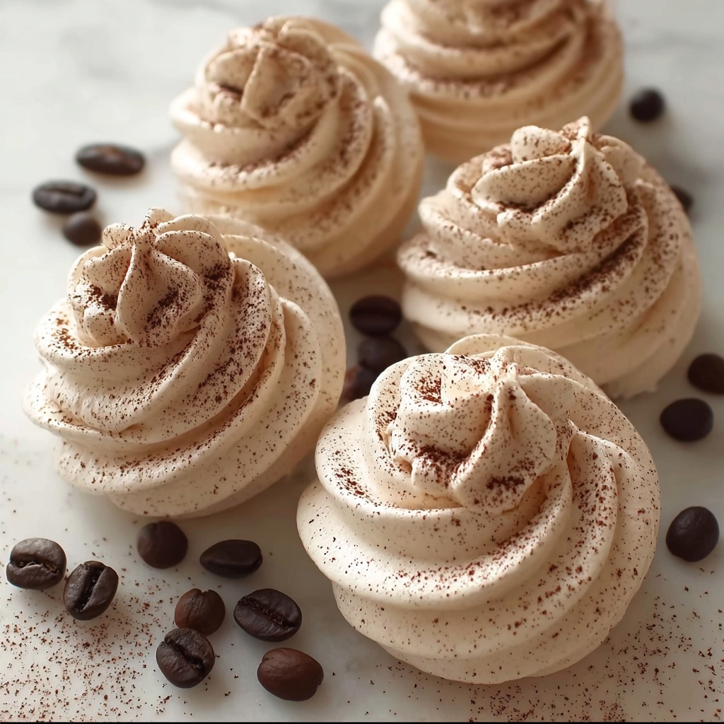 Espresso Meringue Cookies Recipe - Recipe Image