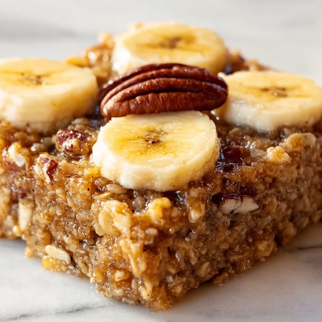 Banana Nut Baked Oatmeal Recipe - Recipe Image
