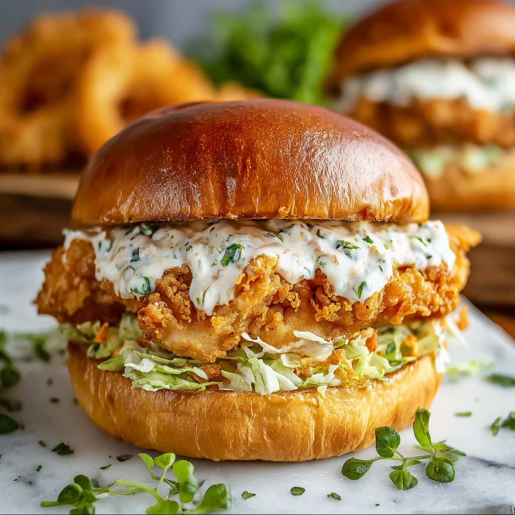 Crispy Buffalo Chicken Sandwich Recipe - Recipe Image