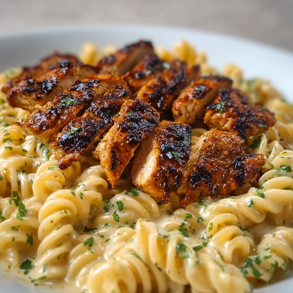 Spicy Cajun Honey Butter Chicken & Pasta Recipe - Recipe Image