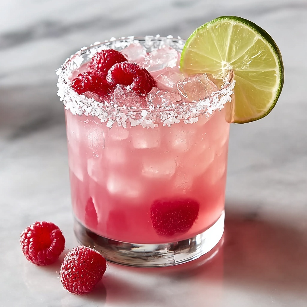 Raspberry Coconut Margarita Recipe - Recipe Image