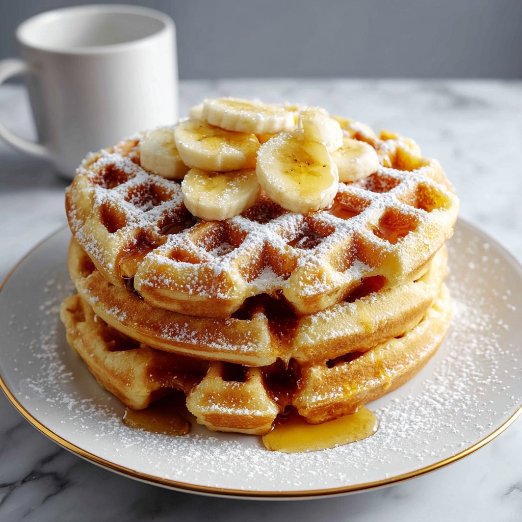 TikTok-Inspired Cloud Waffles Recipe - Recipe Image