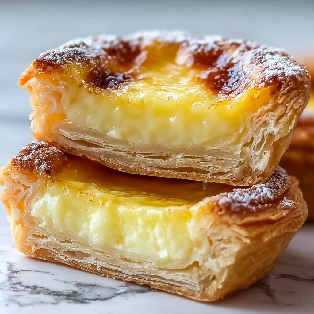 Baby Lemon Impossible Pies Recipe - Recipe Image