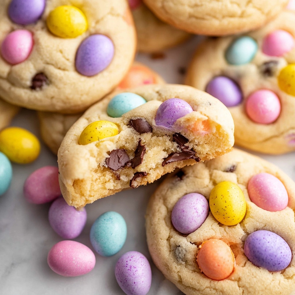 Cadbury Mini Egg Cookies Recipe - Recipe Image