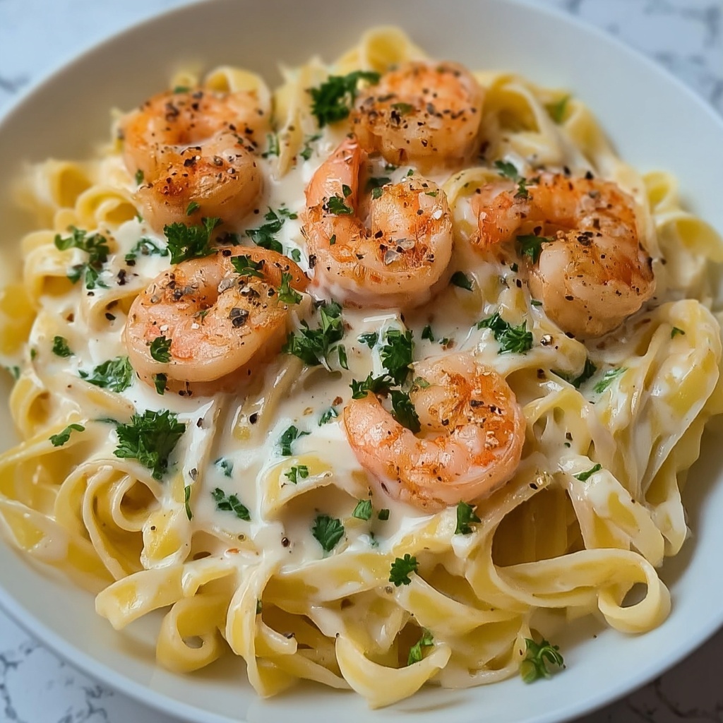 Shrimp Alfredo Recipe - Recipe Image