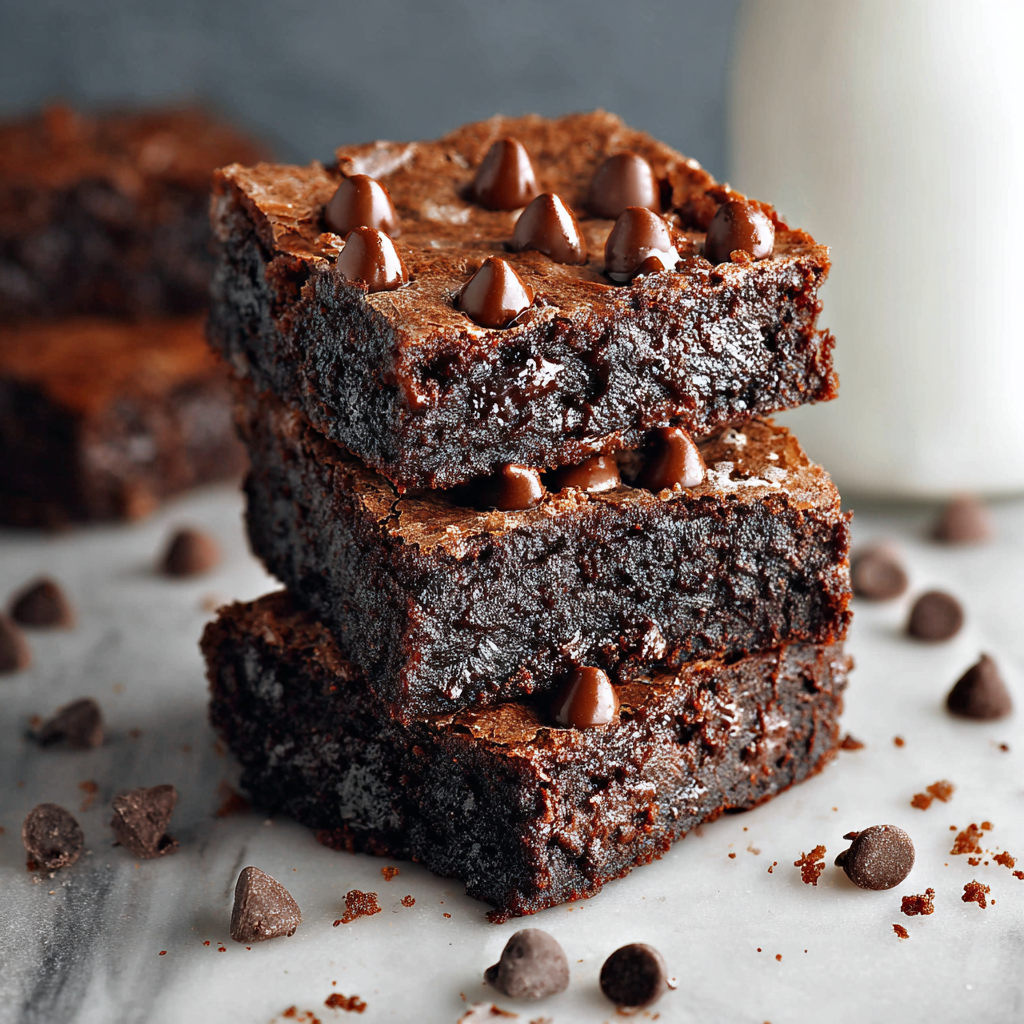 Greek Yogurt Brownies Recipe - Recipe Image