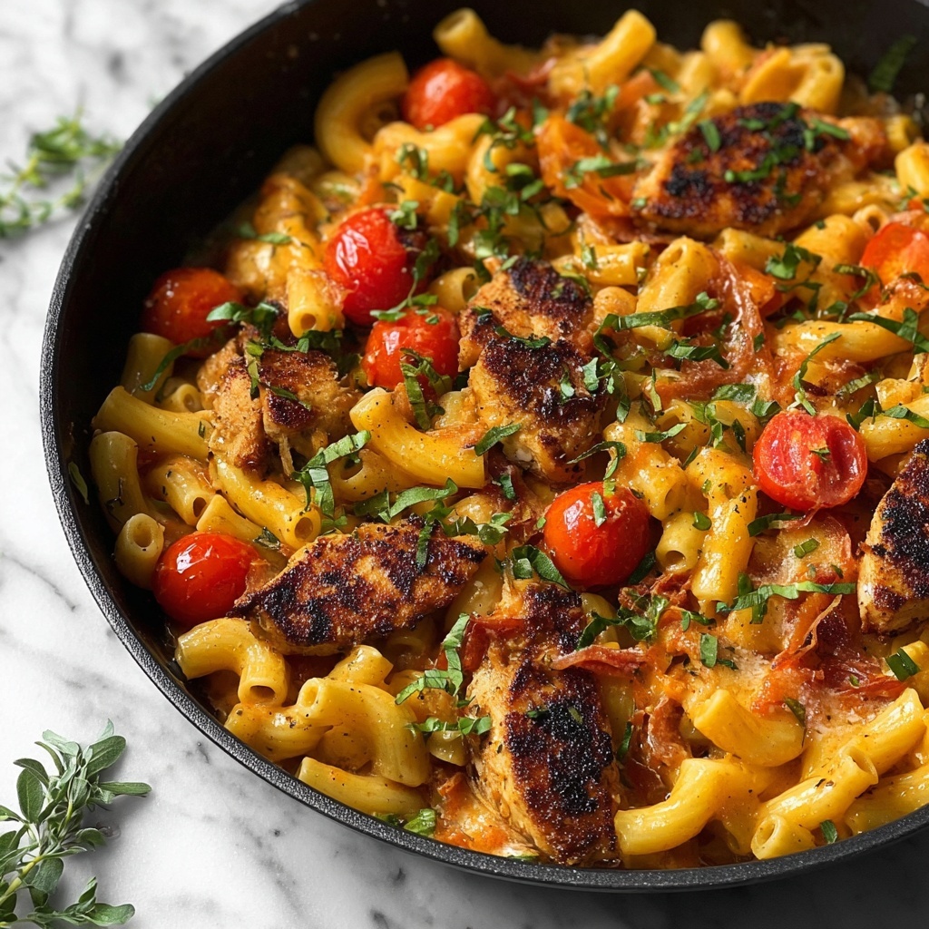 Easy Creamy Cajun Chicken Pasta Recipe - Recipe Image