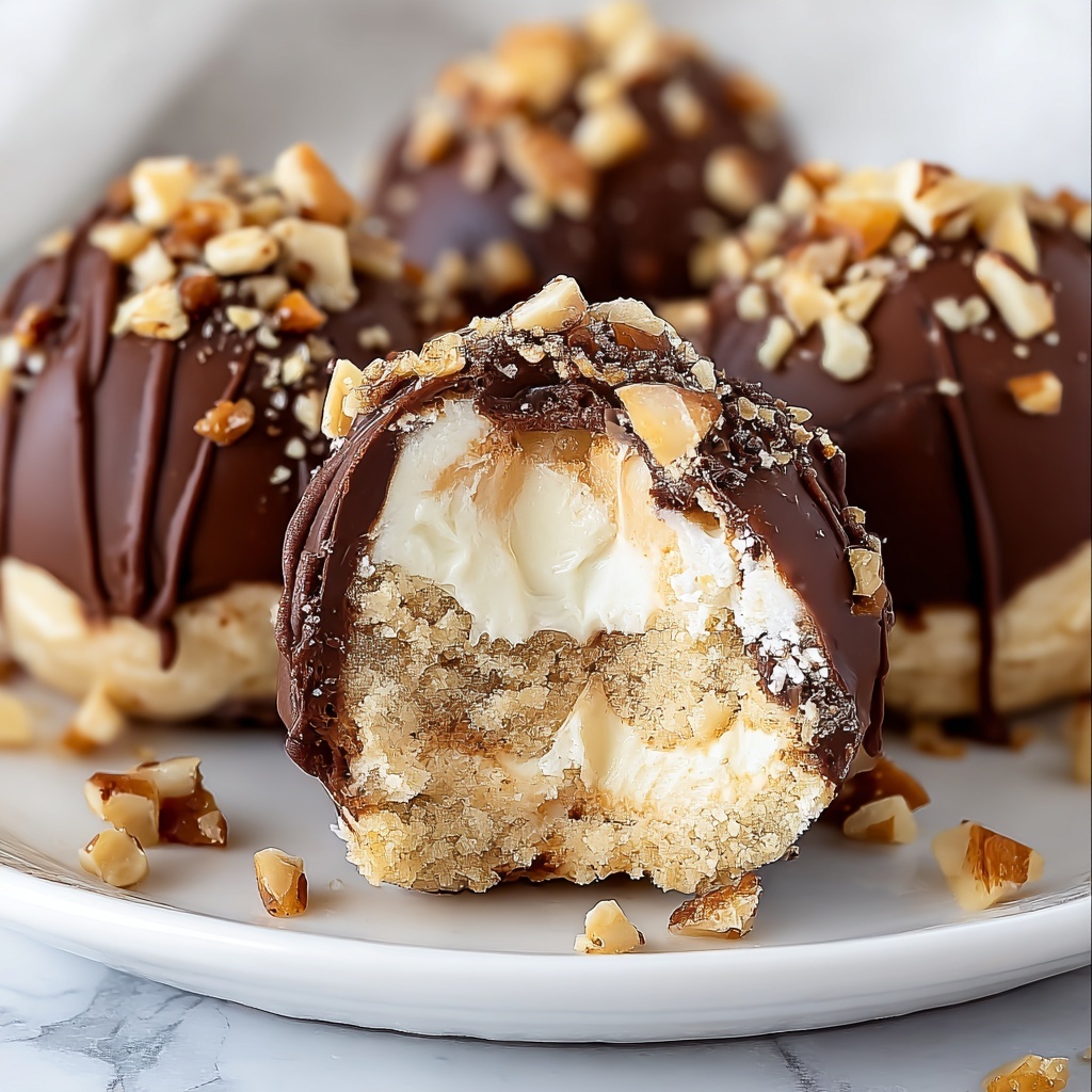 No-Bake Peanut Butter Cheesecake Balls Recipe - Recipe Image