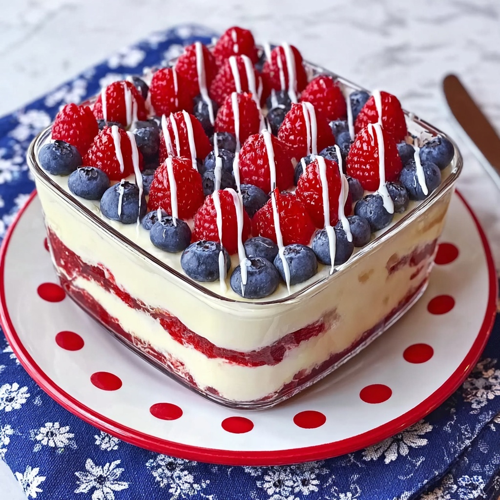 No Bake Summer Berry Icebox Cake Recipe - Recipe Image