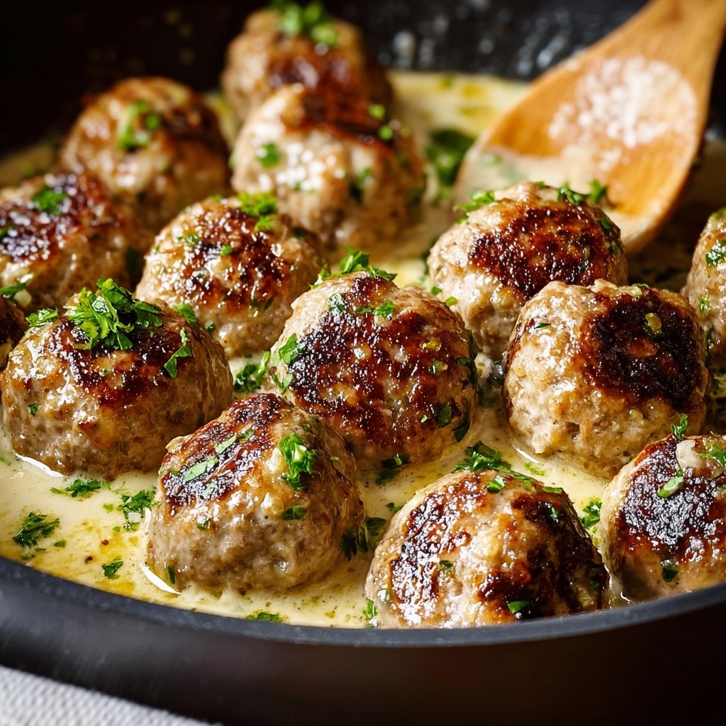 Chicken Piccata Meatballs Recipe - Recipe Image