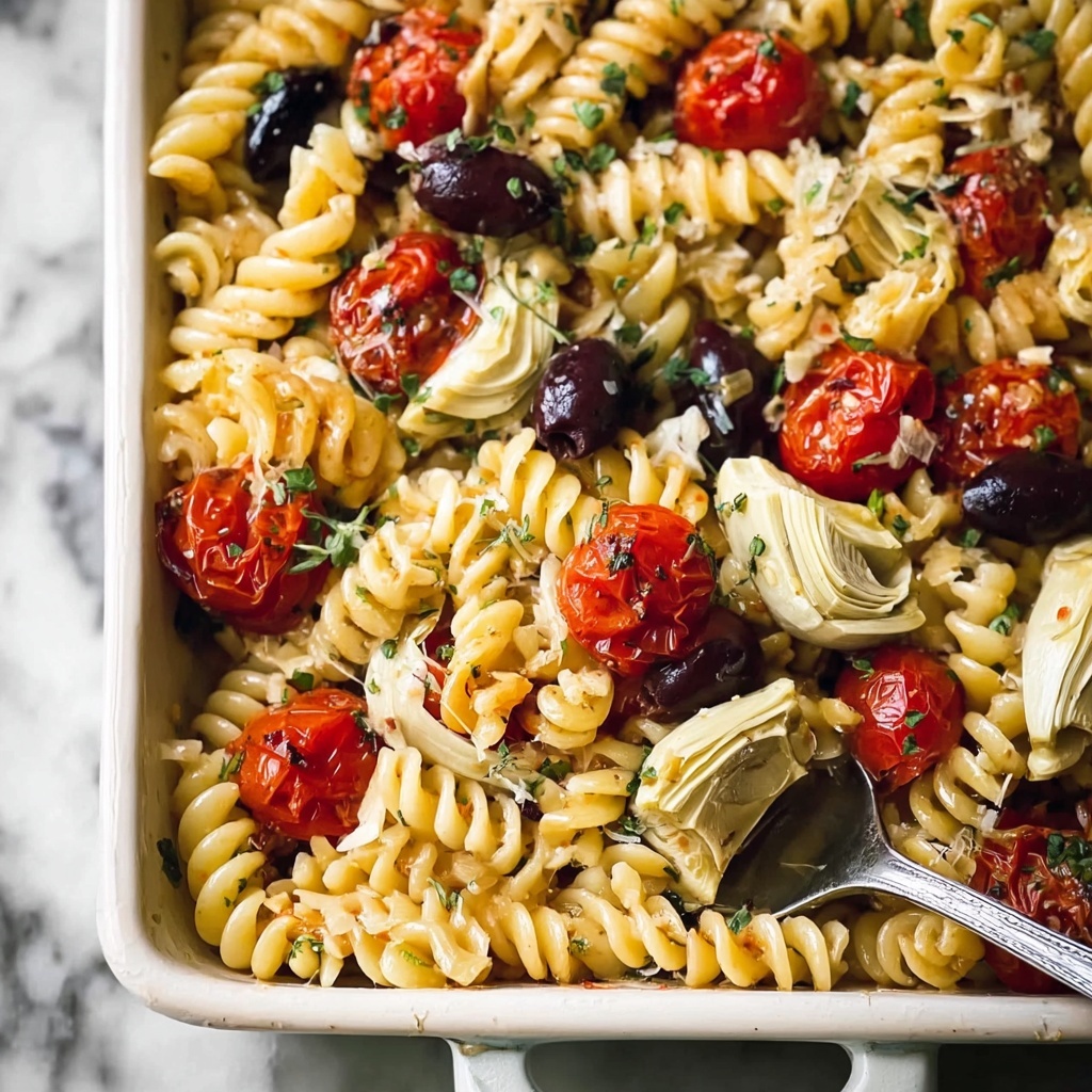 Baked Mediterranean Pasta Recipe - Recipe Image