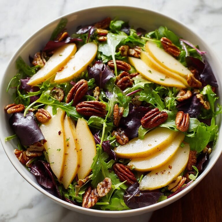 Winter Salad with Pears and Pecans Recipe