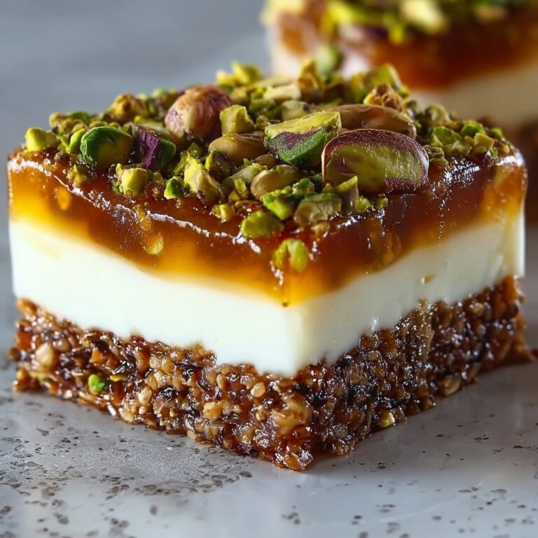 Honey Cheesecake Pistachio Baklava Recipe