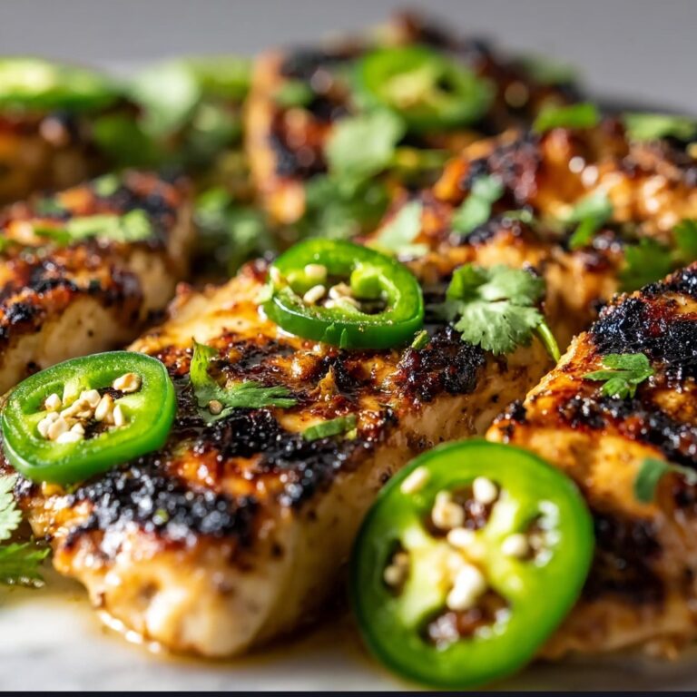 Smoky Jalapeño Popper Soup with Grilled Chicken Recipe