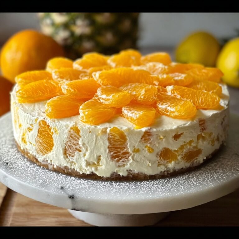 Mandarin Orange Pineapple Cake Recipe