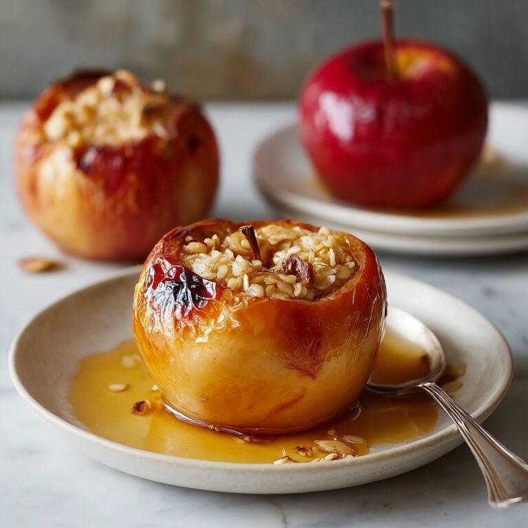 Almond Butter Baked Apples Recipe