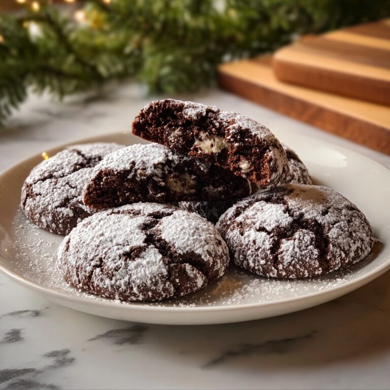 Classic Chocolate Snowball Cookies Recipe