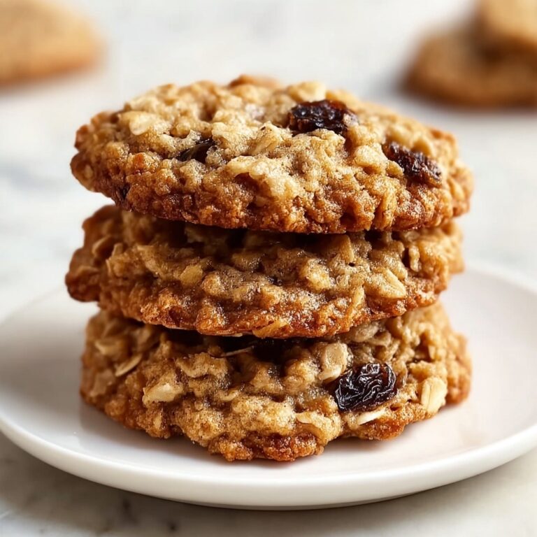 Soft & Chewy Oatmeal Raisin Cookies Recipe