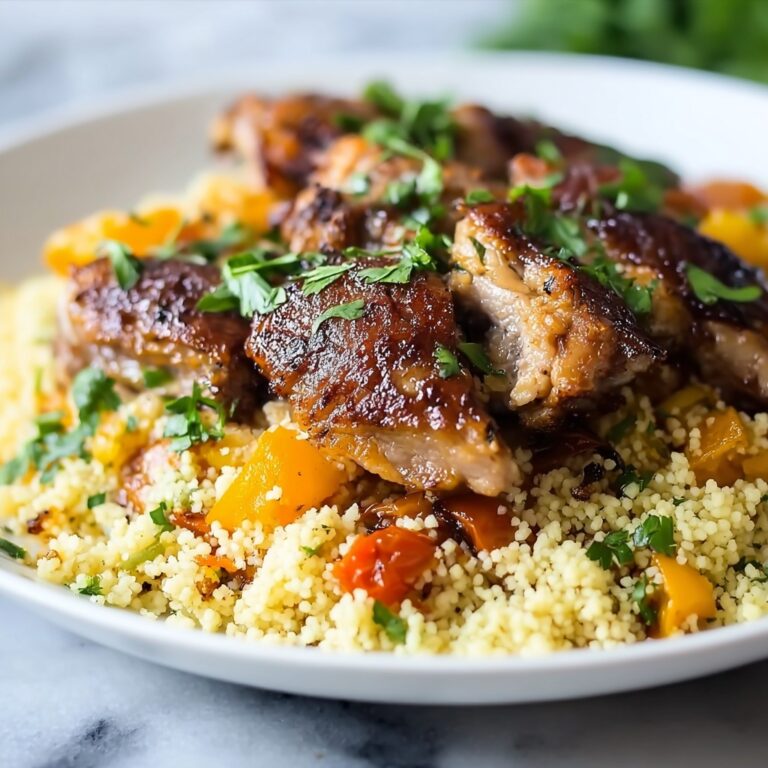 Moroccan Spiced Chicken Thighs Recipe